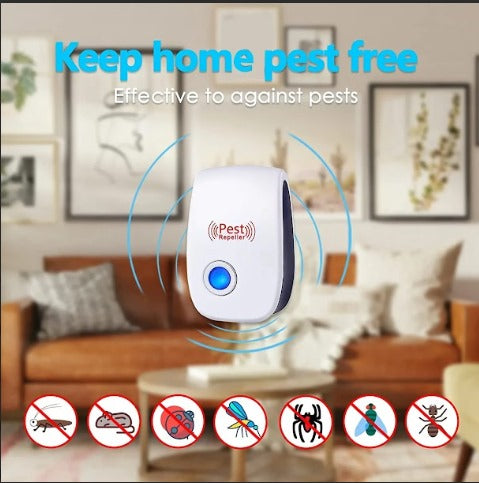 🦟 Repelente Ultrasónico Inteligente | Protección silenciosa y eficaz